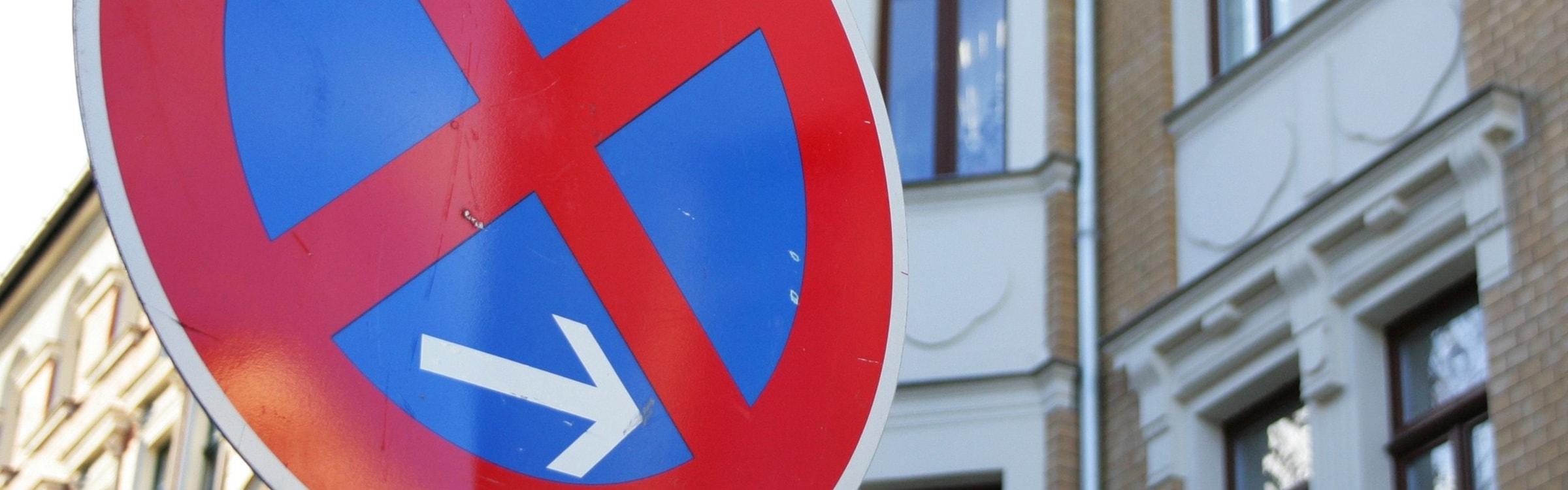 Halteverbotszone Frankfurt